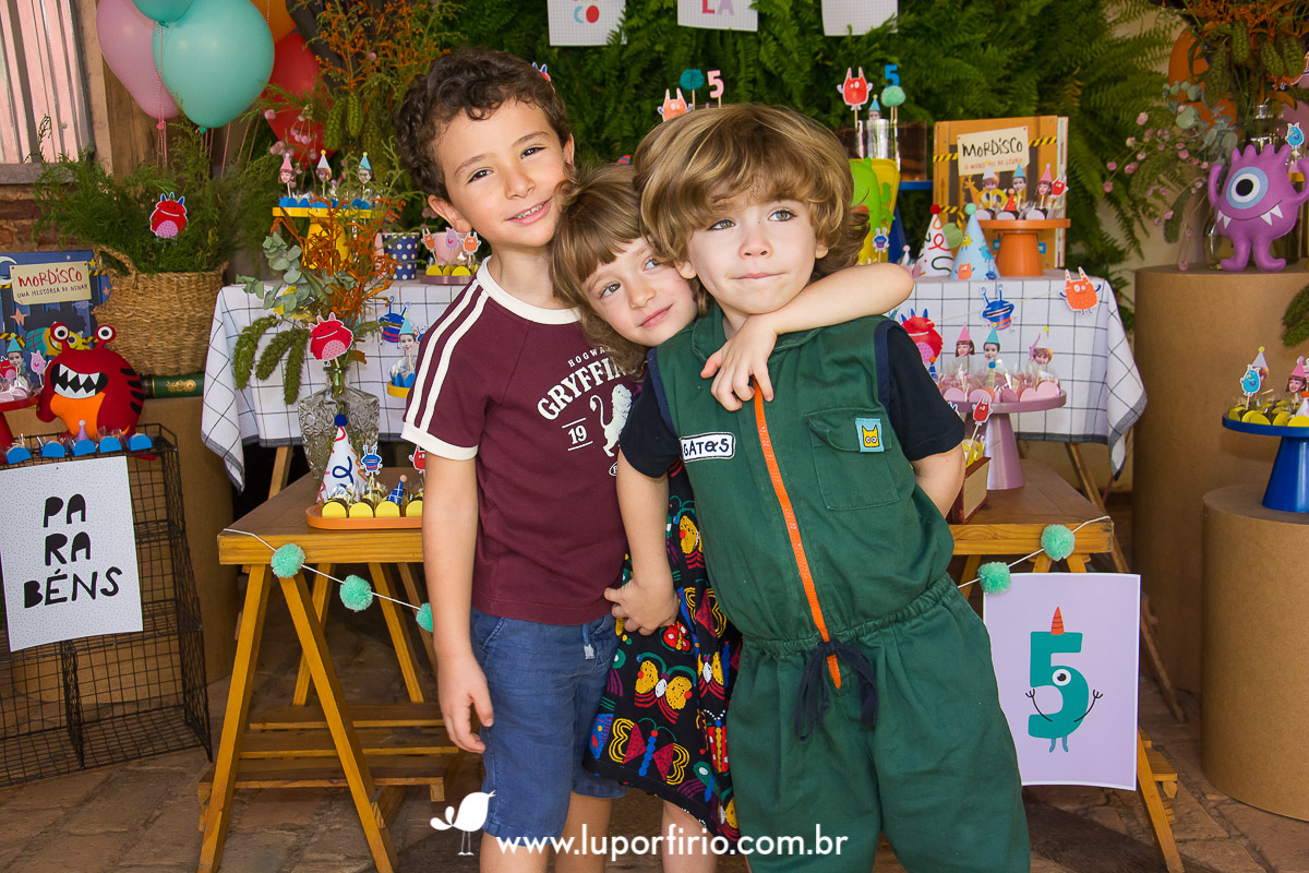 Fotografia festa infantil | Francisco, Rafaela e Theo | Pião de Melão – Butantã SP